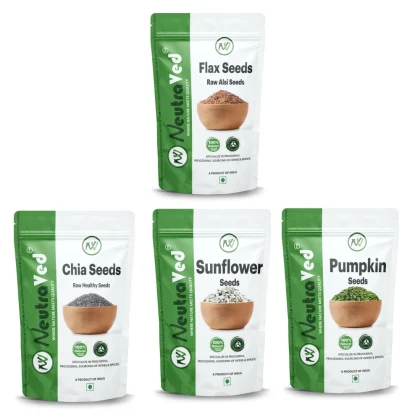 Combo Sunflower, Pumpkin , Chia , Basil Seeds  image 1